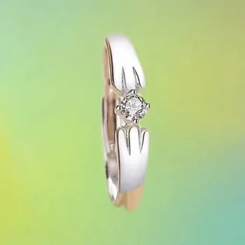 Prsten Kočičí otevřený prsten | šperk - Dámský styl , měnitelná velikost