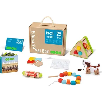 Hračka pro nejmenší Tooky Toy Edukační box Maxi 19–24 měsíců 6 ks