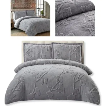 Povlečení SADA POVLEČENÍ MEDVÍDEK 160X200CM MĚKKÝ FLANEL TEPLÝ ZIMNÍ SUPER