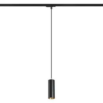 RENDL MAVRO pro jednookr. lištu závěsná černá/zlatá 230V LED 12W 38° 3000K R13982