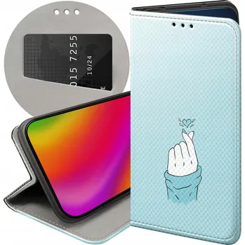 Pouzdro na mobilní telefon Flipové pouzdro Hello Case pro Samsung Galaxy A6 2018 modré