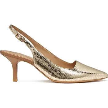 Dámské lodičky Kožené lodičky Geox D KLEOPY D65YBD000KYC2012 zlatá GLD, EUR 41