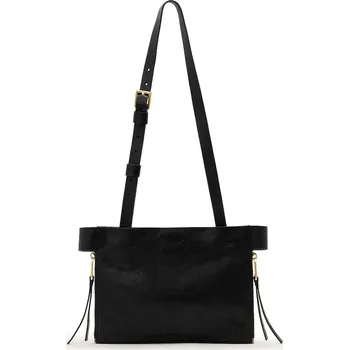 Kabelka Kožená kabelka AllSaints MARLO W091XE černá 99X, vel. ONE SIZE