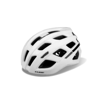 Cyklistická přilba Helma na kolo CUBE Helmet ROAD RACE White Barva: Bílá, Velikost: M (53-57)