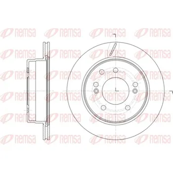 Brzdový kotouč Brzdový kotouč REMSA 61413.10