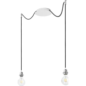 RENDL KOMBIX 2 závěsná sada BZ+ČK+CHO 230V LED E27 2x15W R11778