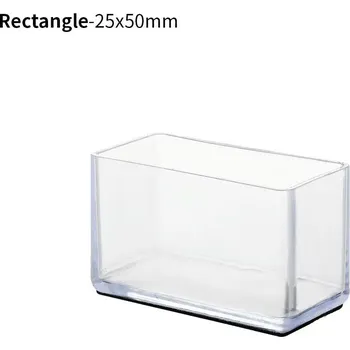 Podložka pod nábytek Protiskluzové silikonové návleky na nábytek a podlahu | ochrana nábytku, silikonové krytky - 25x50mm-obdelník