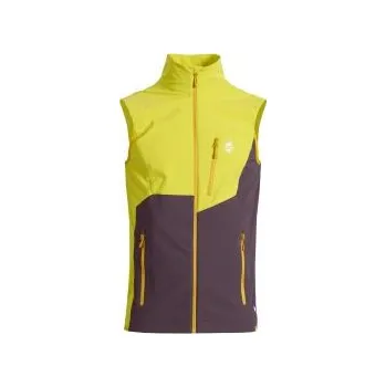 Pánská vesta High Point VERSA VEST iron gate/bright green S; Šedá vesta + DÁREK DLE VÝBĚRU!