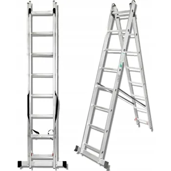 Žebřík Hliníkový Žebřík Forcekraft 1 x 10 do 150 kg