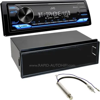 Audio Autorádio VW Passat B5 B5.5 MCD JVC KD-X382BT Bluetooth s instalační sadou