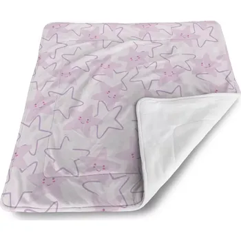 Dětská deka Sablio Dětská deka pro miminko Veselé hvězdy - 80x100 cm