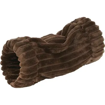 pelíšek pro malé zvíře O'lala Pets Stripe tunel pro hlodavce hnědý 34 cm