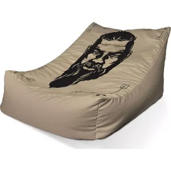 Sedací pytel Sablio Sedací vak Lounge Vikingové Pergamen - 80 x 95 x 50 cm