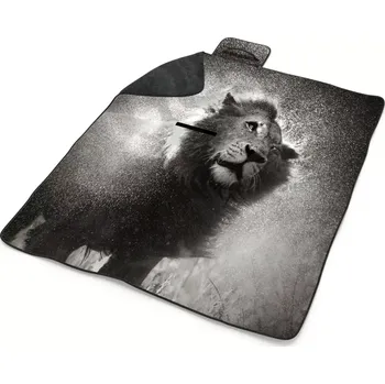 deka Sablio Plážová deka Mokrý lev: 200x140 cm