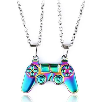 Náhrdelník 2 ks Magnetický párový náhrdelník herní ovladač | šperk - DG0681