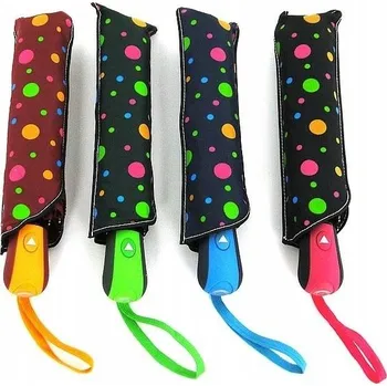 Deštník Adar manuální skládací deštník s pouzdrem, vícebarevný