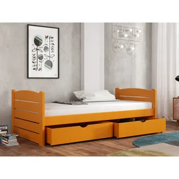 Dětská postel s úložným prostorem Ula Barva dřeva: Olše, 80x180