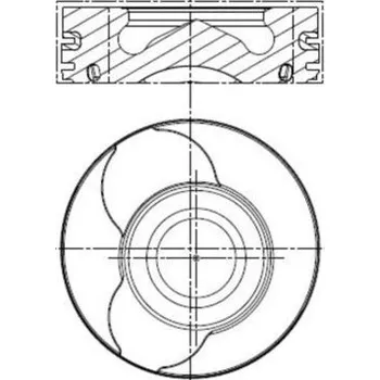 Píst motoru Píst MAHLE 022 01 02