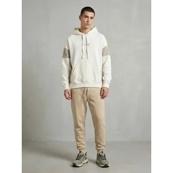 Pánské kalhoty Sinsay - Teplákové joggery - béžová - 568HL-08X - 568HL-08X-XS