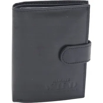 Peněženka Always Wild peněženka z pravé kůže černá - muž