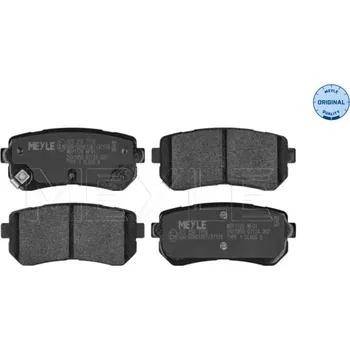 Brzdová destička Sada brzdových destiček, kotoučová brzda MEYLE 025 256 7716