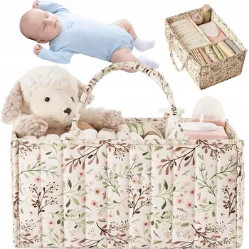 Úložný box TAŠKA KOŠ NA PLENKY HRAČKY PŘÍSLUŠENSTVÍ VELKÝ ORGANIZÉR Z PLSTI PRAKTICKÁ