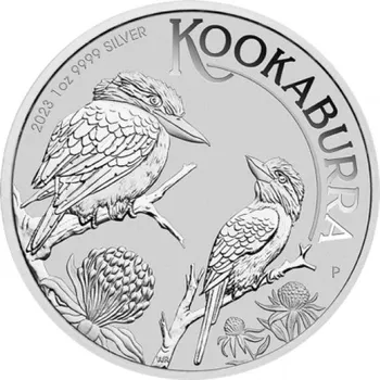 Stříbrná mince Kookaburra 1 Oz r.2023