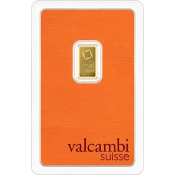 Sběratelství Zlatý slitek Valcambi 0,5 g (ryzost 999,9/1000)