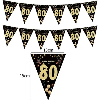 Party dekorace Narozeninová girlanda party | narozeninová výzdoba - 80.