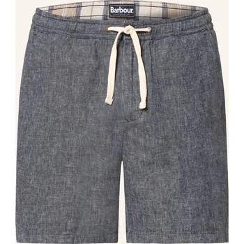 Pánské kraťasy Barbour Pánské Šortky Stillwater S Lnem, tmavě modrá, 56