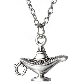 Přívěsek Aladinova kouzelná lampa přívěsek | šperk - Malé starožitné stříbro