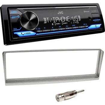 Audio Autorádio ALFA ROMEO 156 2002-2007 JVC KD-X382BT Bluetooth s instalační sadou