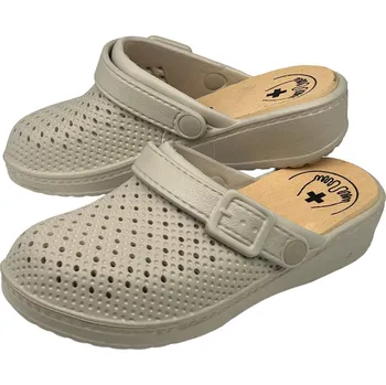 Dámské pantofle Minke Dámské béžové pantofle 05 Barva: Béžová, Velikost: 38