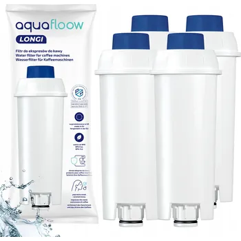 Náhradní díl pro kávovar Vodní filtr AquaFloow Longi pro kávovary Delonghi - 4 kusy