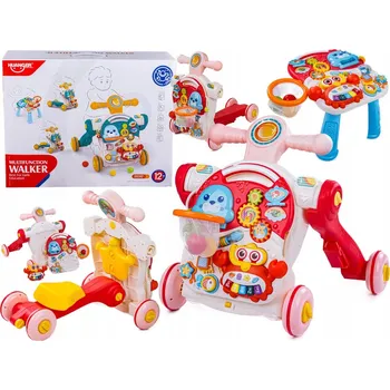 Odrážedlo Odrážedlo ChRLD 4v1 vzdělávací stolek kolo koloběžka