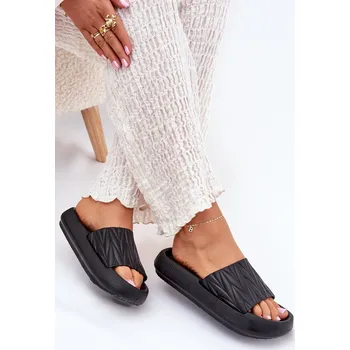 Dámské pantofle Boto Dámské Pěnové Pantofle Na Platformě Vanesha Barva: Černá, Velikost: 36/37