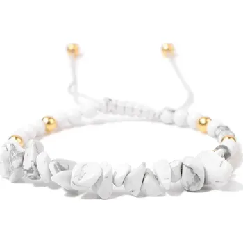 Náramek Minerální náramek z kamenů ametyst růženín | šperky - FA0228