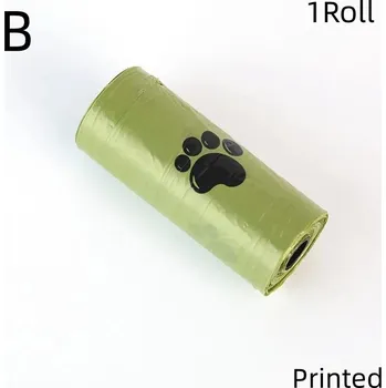 sáček na exkrement Biologicky rozložitelné sáčky na exkrementy | psí potřeby - Styl B , 10 rolí (150 ks)
