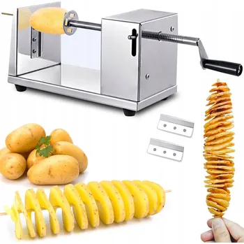 Kráječ zeleniny KRÁJEČ ZEMIAKŮ A ZELENINY NA CHIPSY, SPIRÁLY A ZAKROUCENÉ HRANOLKY