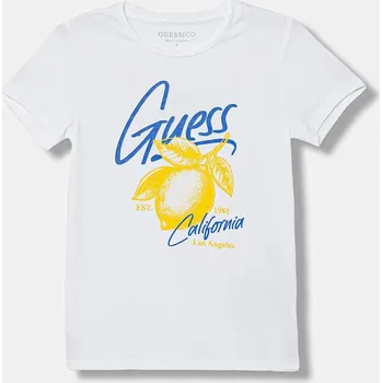 Chlapecké tričko Dětské tričko Guess J6GI01.K6YW4.PPY2.M bílá 00X, vel. 136-146