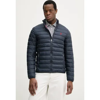 Bunda U.S. Polo Assn. LIGHTWEIGHT BOUND QUILTED MUP3905 námořnická modř 59X, vel. M