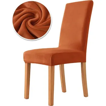 Potah na židli Luxusní elastický potah židle | bytové doplňky - pomerančový