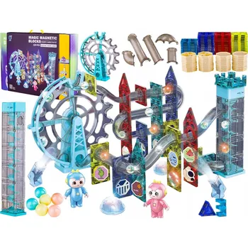 ostatní stavebnice Magnetické Stavebnice ChRLD Magnetic Marble 129