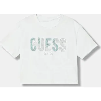 Dětské tričko Guess J6GI07.K6YW4.PPY2.M modrá 05X, vel. 136-146