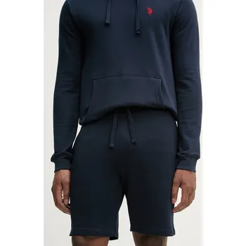 Pánské kraťasy Bavlněné šortky U.S. Polo Assn. DHM LB SWEAT MUP3354 námořnická modř 59X, vel. L