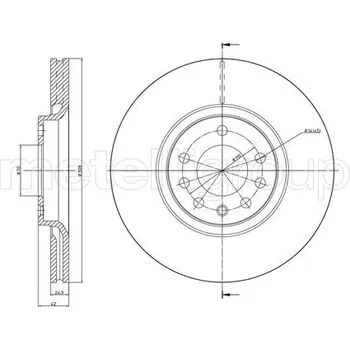 Brzdový kotouč Brzdový kotouč METELLI 23-0826C