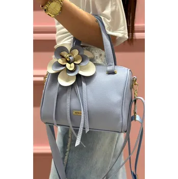 Kabelka Laura Biaggi Kabelka LB FLOWER blue