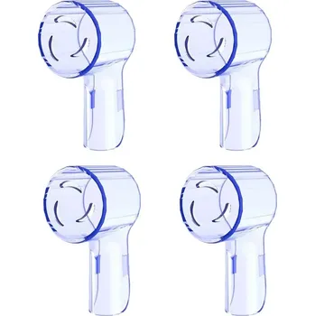 Péče o chrup 4 ks Ochranný obal na hlavice Oral B | krytky kartáčku, cestovní ochrana - Modrý , 4 KS