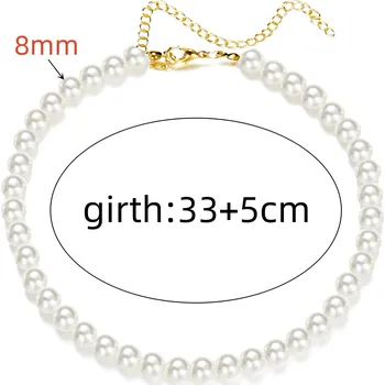 Náhrdelník Perlový choker svatební elegance | náhrdelník - L1137