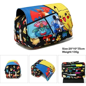 Penál Pokemon školní penál pikachu | pouzdro - 07-Penál